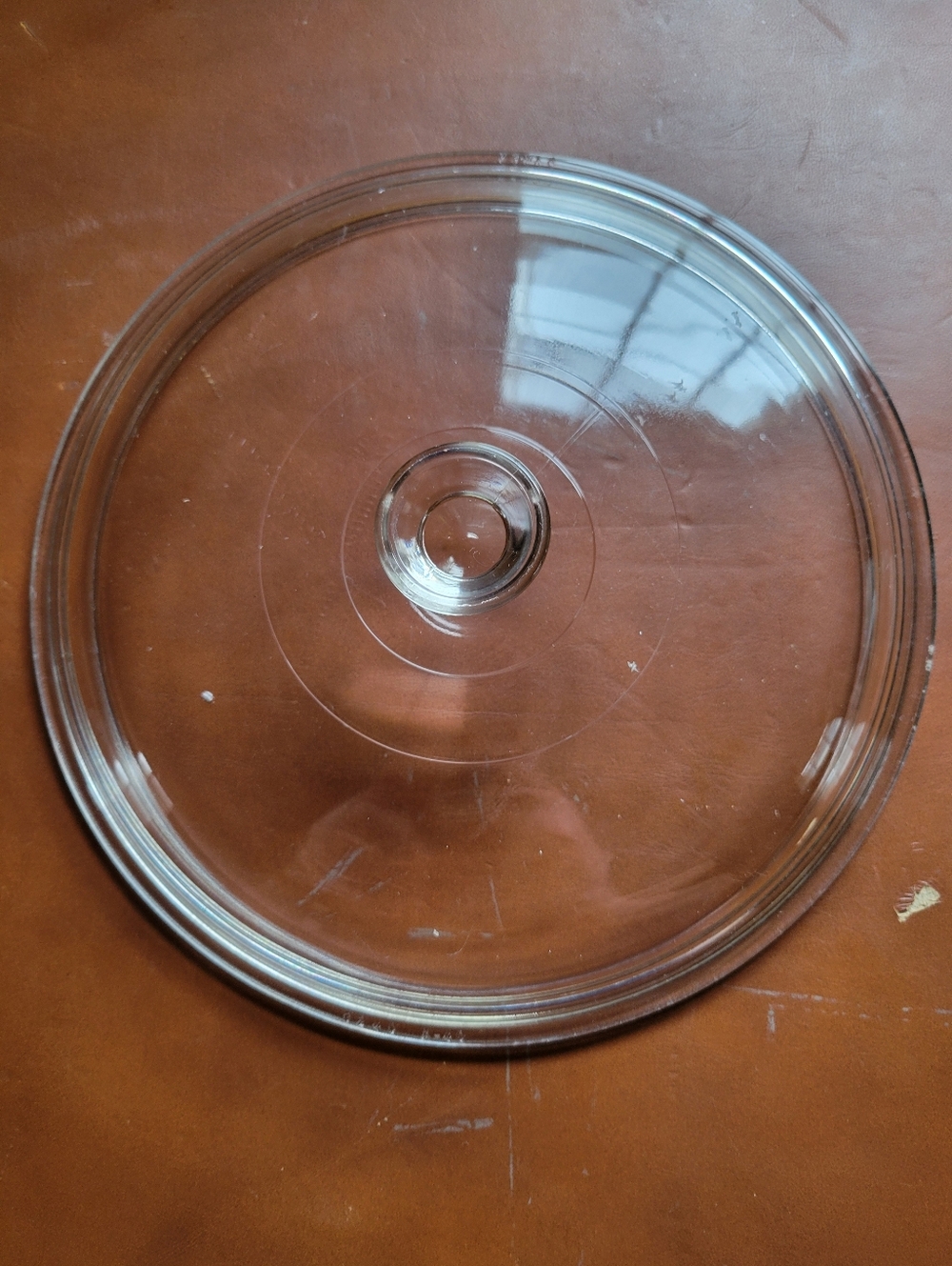 Pyrex 624 C 2 Quart 8.25" Round Clear Glass Casserole LID A 40
